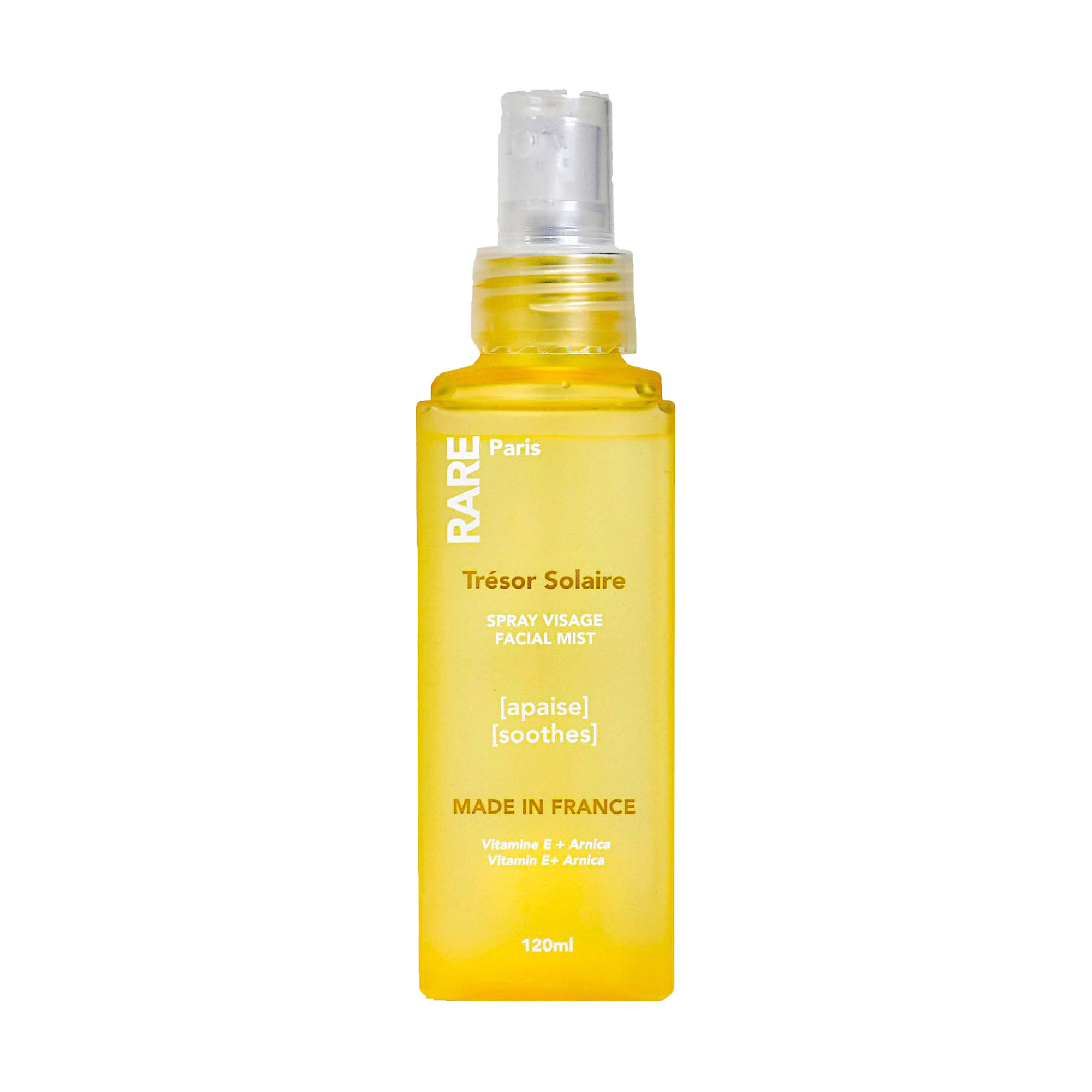 Заспокійливий міст для обличчя RARE Paris Tresor Solaire Soothing Facial Mist, 120 мл
